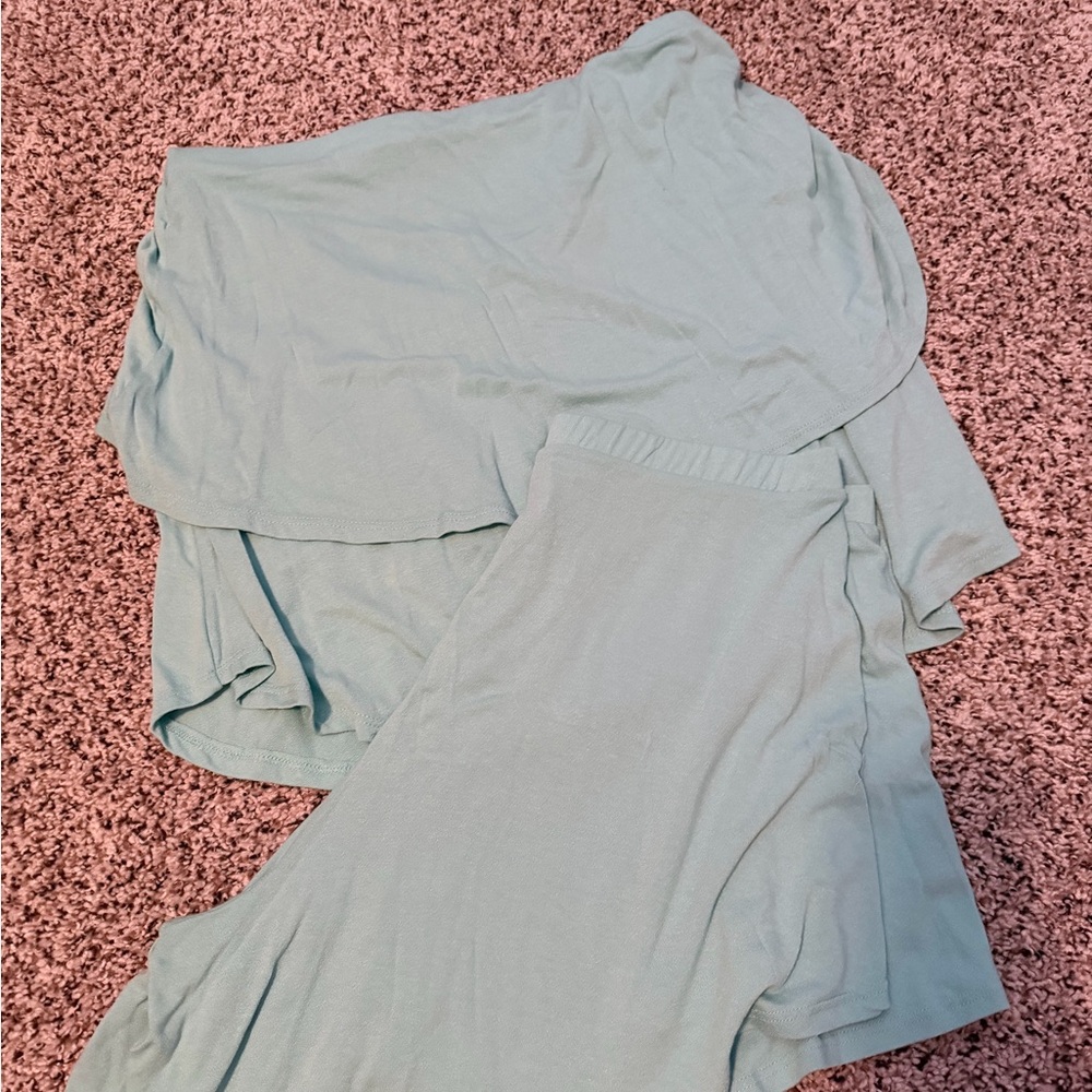 Free People Soft Blue Beachwear - 2 piece set